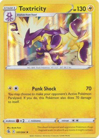 Fusion Strike 107/264 Toxtricity (Holo)