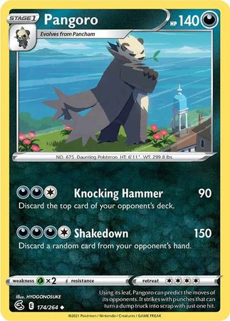 Fusion Strike 174/264 Pangoro (Reverse Holo)