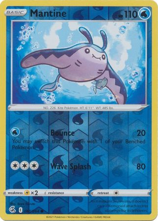 Fusion Strike 061/264 Mantine (Reverse Holo)