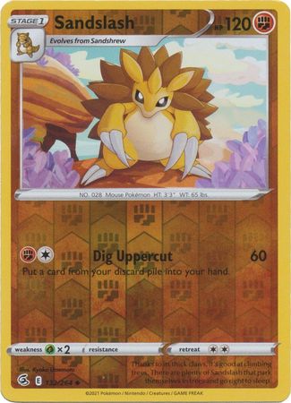 Fusion Strike 132/264 Sandslash (Reverse Holo)