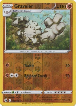 Fusion Strike 136/264 Graveler (Reverse Holo)