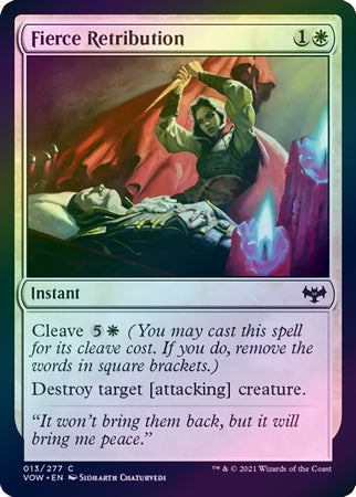 Innistrad: Crimson Vow 013/277 Fierce Retribution (Foil)