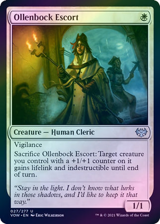 Innistrad: Crimson Vow 027/277 Ollenbock Escort (Foil)