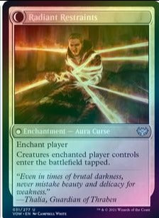 Innistrad: Crimson Vow 031/277 Radiant Grace//Radiant Restraints (Foil)