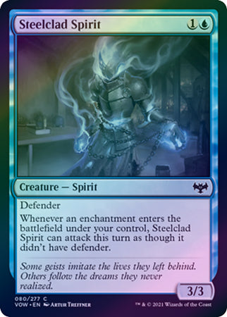 Innistrad: Crimson Vow 080/277 Steelclad Spirit (Foil)