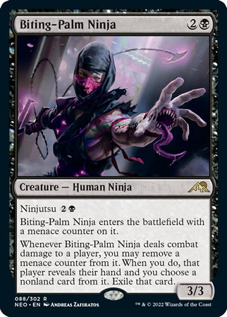 Kamigawa: Neon Dynasty 088/302 Biting-Palm Ninja