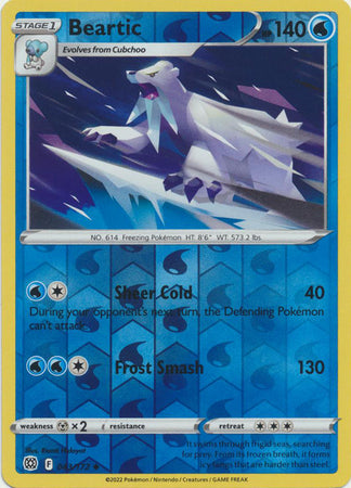 Brilliant Stars 043/172 Beartic (Reverse Holo)