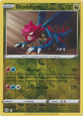 Brilliant Stars 113/172 Druddigon (Reverse Holo)