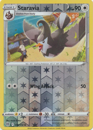 Brilliant Stars 118/172 Staravia (Reverse Holo)