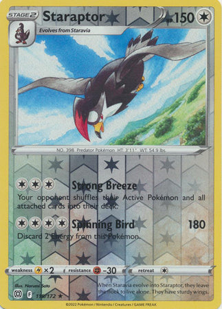 Brilliant Stars 119/172 Staraptor (Reverse Holo)