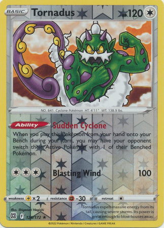 Brilliant Stars 126/172 Tornadus (Reverse Holo)