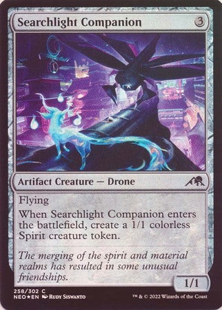 Kamigawa: Neon Dynasty 258/302 Searchlight Companion (Foil)