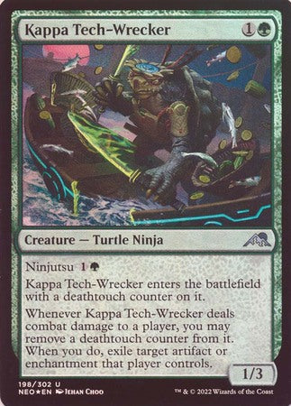 Kamigawa: Neon Dynasty 198/302 Kappa Tech-Wrecker (Foil)