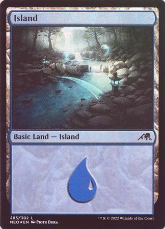 Kamigawa: Neon Dynasty 285/302 Island (Foil)