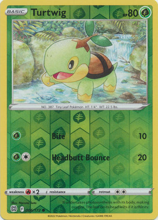 Brilliant Stars 006/172 Turtwig (Reverse Holo)