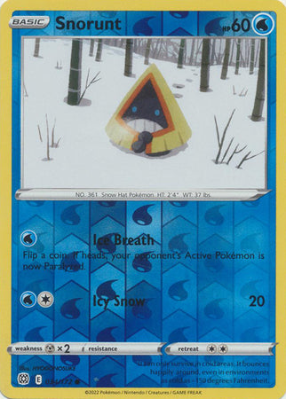 Brilliant Stars 034/172 Snorunt (Reverse Holo)