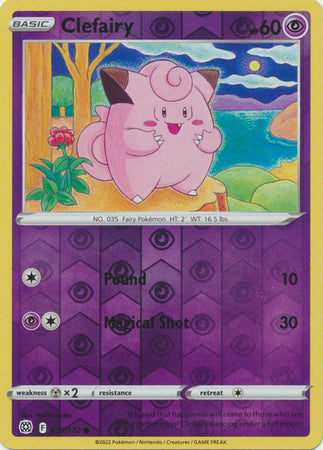 Brilliant Stars 053/172 Clefairy (Reverse Holo)