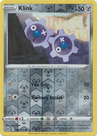 Brilliant Stars 102/172 Klink (Reverse Holo)