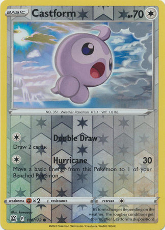 Brilliant Stars 116/172 Castform (Reverse Holo)