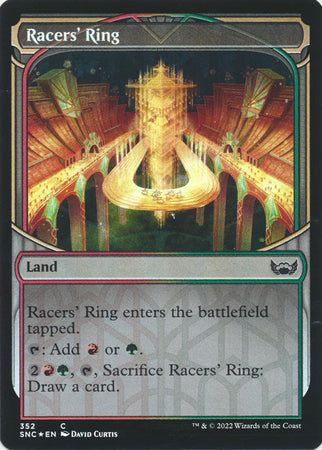 Streets of New Capenna 352 Racers' Ring (Skyscraper Frame)(Foil)