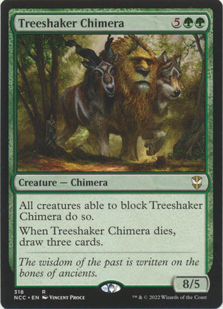 Streets of New Capenna Commander 318 Treeshaker Chimera