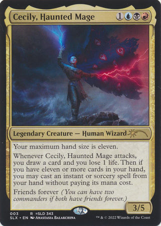 Universes Within The List: Secret Lair 003 Cecily, Haunted Mage