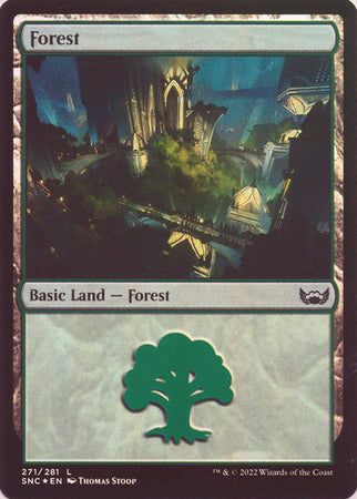 Streets of New Capenna 271/281 Forest (Foil)