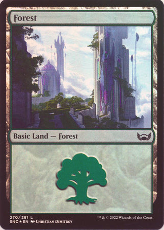 Streets of New Capenna 270/281 Forest (Foil)