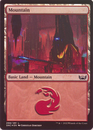 Streets of New Capenna 268/281 Mountain (Foil)