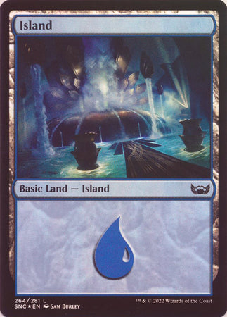 Streets of New Capenna 264/281 Island (Foil)