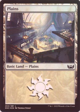 Streets of New Capenna 263/281 Plains (Foil)