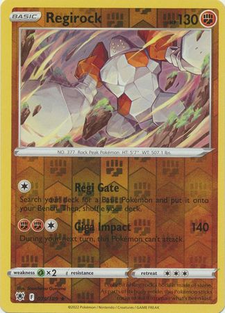 Astral Radiance 075/189 Regirock (Reverse Holo)