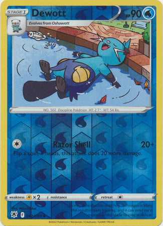 Astral Radiance 042/189 Dewott (Reverse Holo)