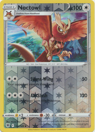 Astral Radiance 121/189 Noctowl (Reverse Holo)