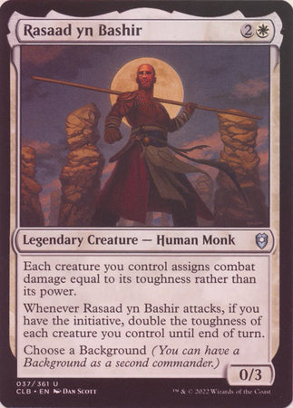 Battle for Baldur's Gate 037/361 Rasaad yn Bashir (Foil)