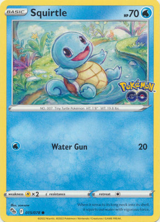 Pokémon GO 015/078 Squirtle