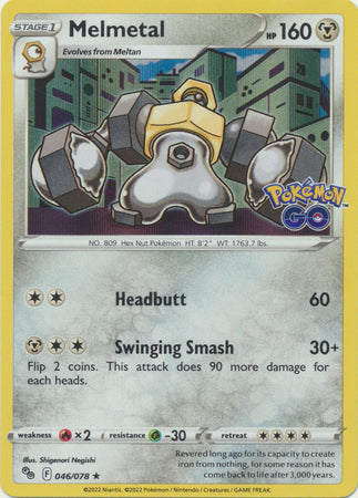 Pokémon GO 046/078 Melmetal (Holo)