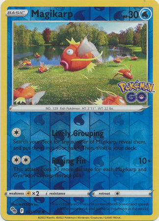 Pokémon GO 021/078 Magikarp (Reverse Holo)