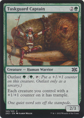 Double Masters 2022 163/331 Tuskguard Captain