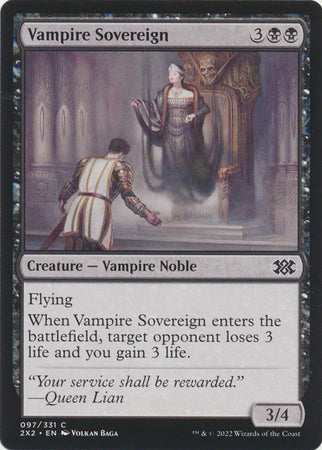 Double Masters 2022 097/331 Vampire Sovereign