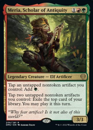 Dominaria United 206/281 Meria, Scholar of Antiquity