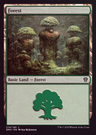 Dominaria United 274/281 Forest (Foil)