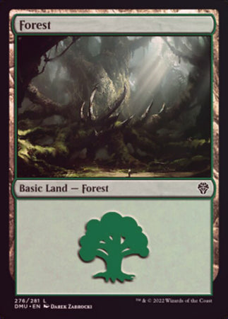 Dominaria United 276/281 Forest (Foil)