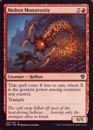 Dominaria United 139/281 Molten Monstrosity (Foil)