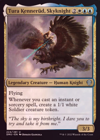 Dominaria United 224/281 Tura Kennerud, Skyknight (Foil)