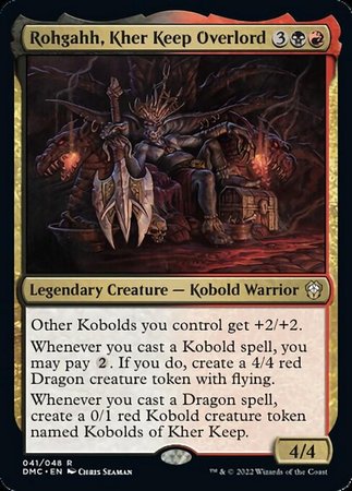 Dominaria United Commander 041/048 Rohgahh, Kher Keep Overlord (Foil)