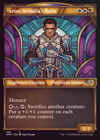 Dominaria United 292 Aron, Benalia's Ruin (Stained Glass)(Foil)