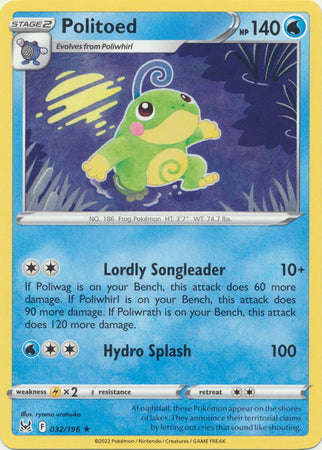 Lost Origin 032/196 Politoed