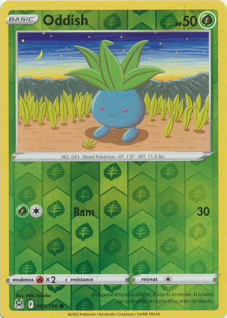 Lost Origin 001/196 Oddish (Reverse Holo)