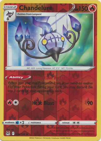 Lost Origin 026/196 Chandelure (Reverse Holo)